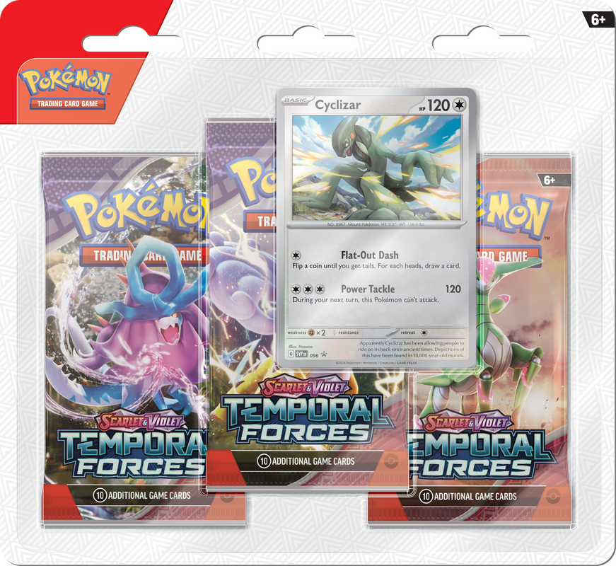 Pokémon TCG: Temporal Forces 3-Pack Blister