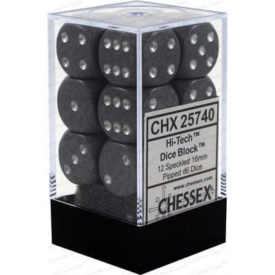Chessex Hi-tech 16mm D6 Dice Block