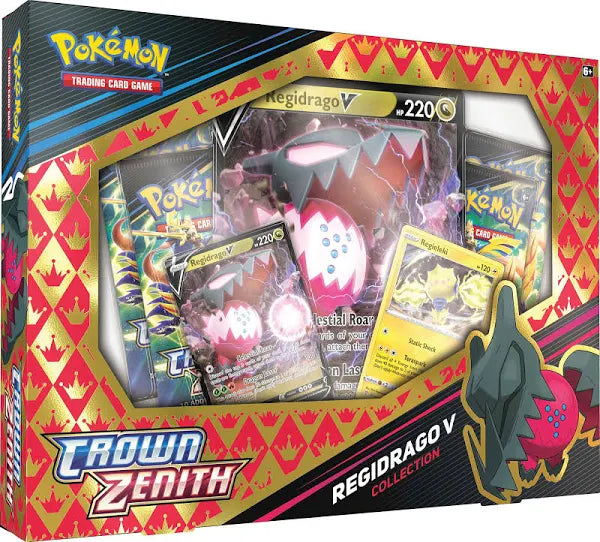 Pokémon TCG: Crown Zenith Regidrago V Collection Box