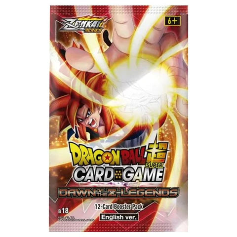 Dragon Ball Super: Dawn of the Z-Legends [DBS-B18] Booster Pack