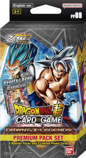 Dragon Ball Super: Dawn of the Z-Legends [PP09] Premium Pack Set
