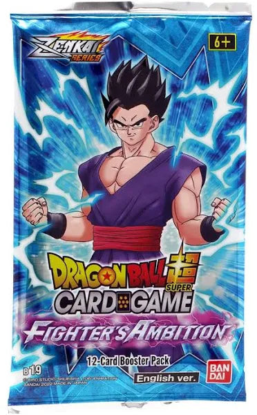Dragon Ball Super: Fighter's Ambition [DBS-B19] Booster Pack