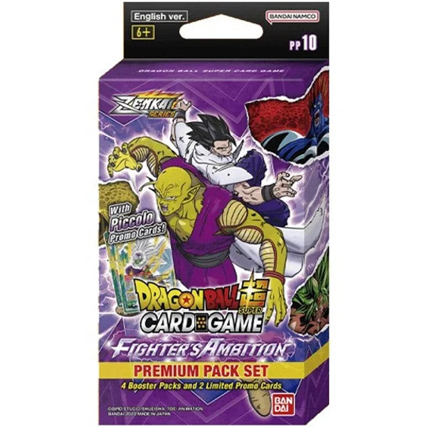 Dragon Ball Super: Fighter's Ambition [PP10] Premium Pack Set