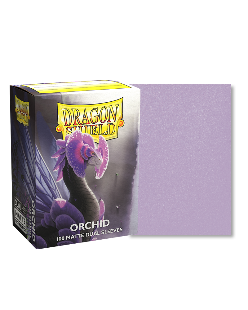 Dragon Shield Sleeves 100CT (Matte Dual Orchid)