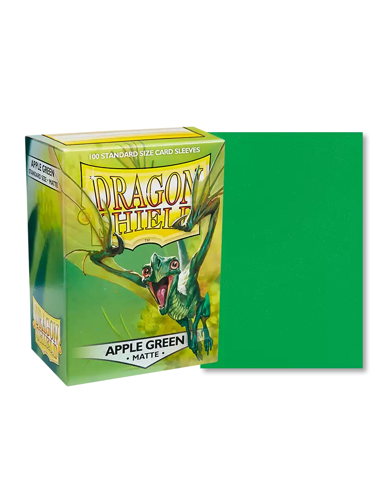 Dragon Shield Sleeves 100CT (Matte Apple Green)