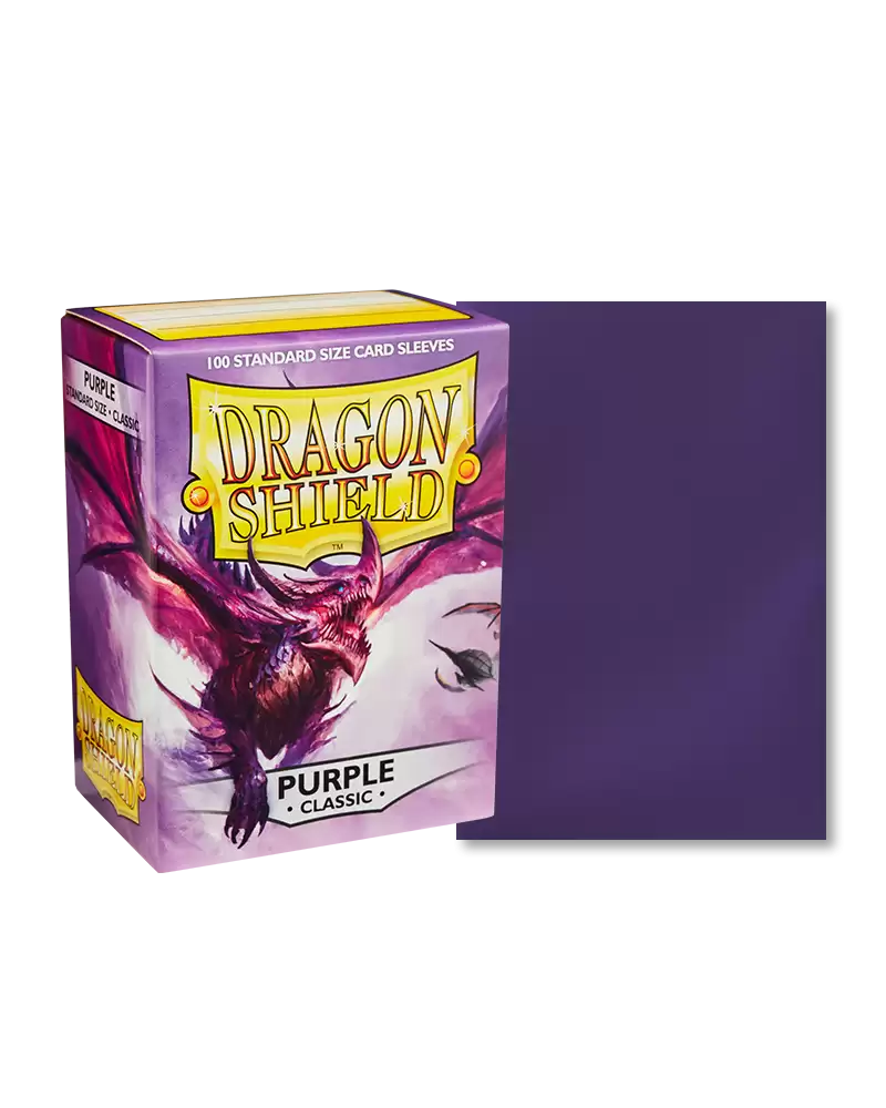 Dragon Shield Sleeves 100CT (Matte Purple)
