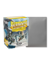 Load image into Gallery viewer, Dragon Shield Sleeves 100CT (Matte Silver)
