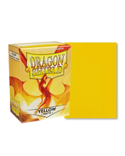 Load image into Gallery viewer, Dragon Shield Sleeves 100CT (Matte Yellow)
