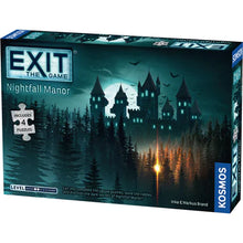 Load image into Gallery viewer, EXIT: Nightfall Manor (Includes 4 Puzzles)
