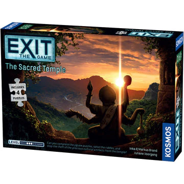 EXIT: The Sacred Temple (Includes 4 Puzzles)