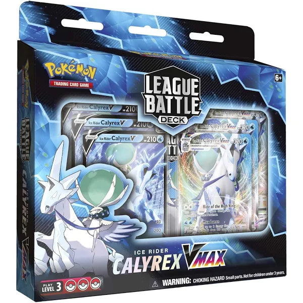 Pokémon TCG: Ice Rider Calyrex VMAX League Battle Deck