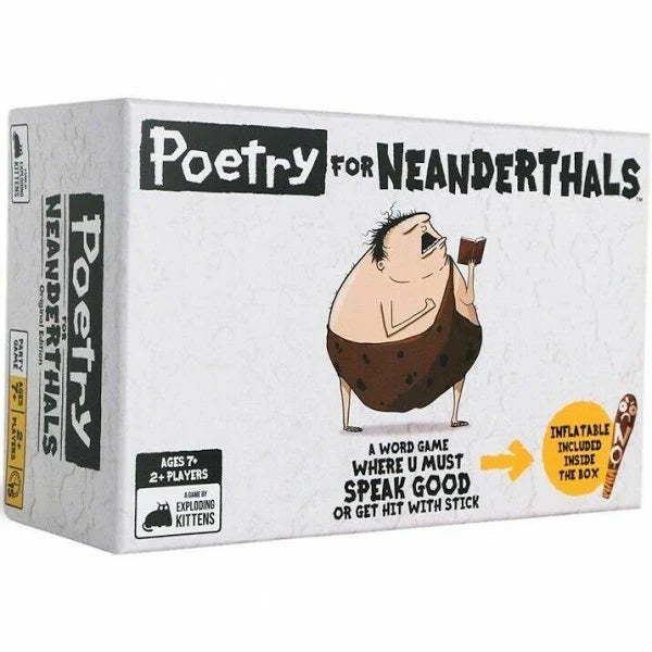 Poetry For Neanderthals (By Exploding Kittens)