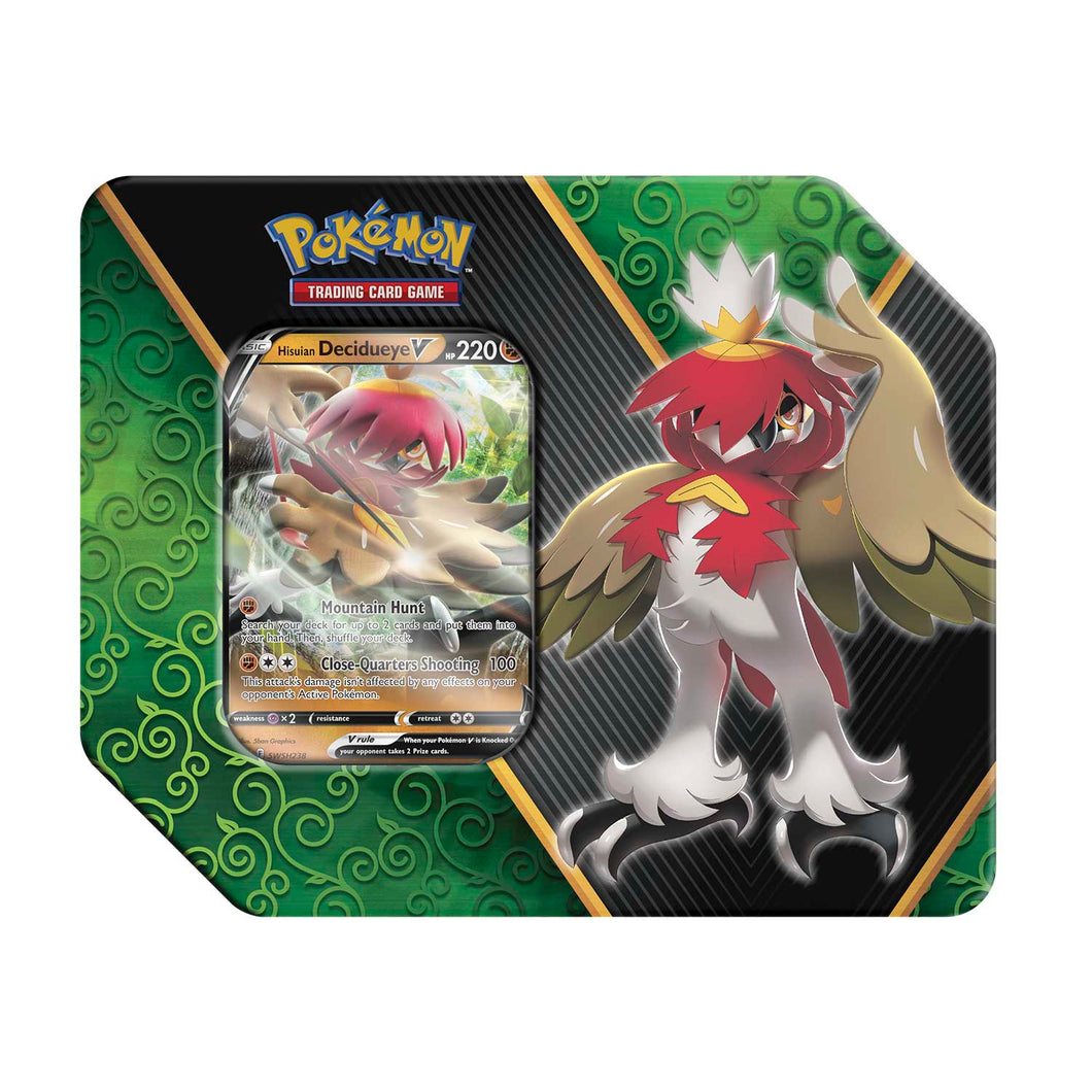Pokémon TCG: Divergent Powers Tin (Hisuian Decidueye V)