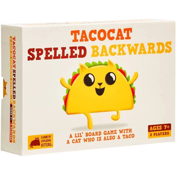 Tacocat Spelled Backwards (By Exploding Kittens)