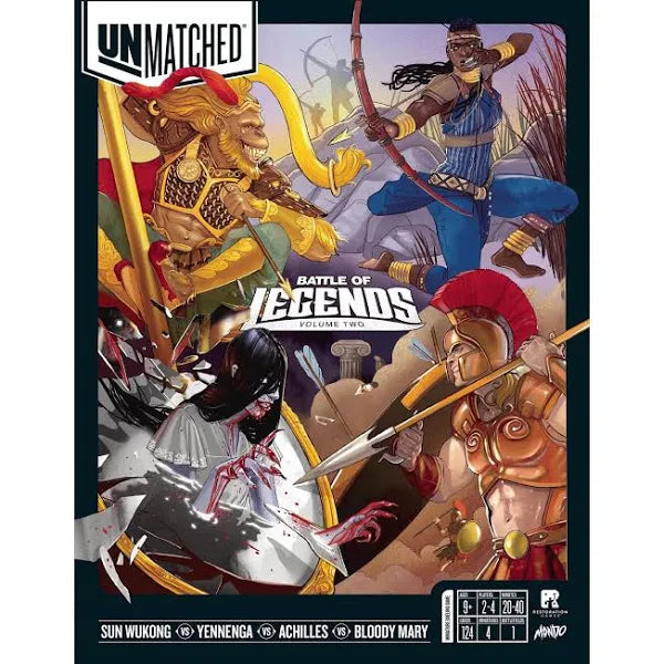 UNMATCHED: Battle Of Legends Volume Two