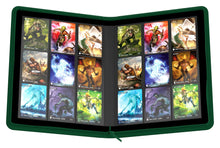 Load image into Gallery viewer, Ultimate Guard 9-Pocket Xenoskin Zipfolio 360 (Green)
