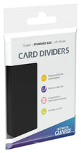Load image into Gallery viewer, Ultimate Guard Card Dividers (Black)
