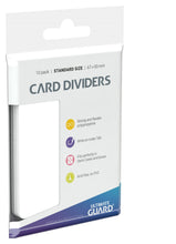 Load image into Gallery viewer, Ultimate Guard Card Dividers (White)
