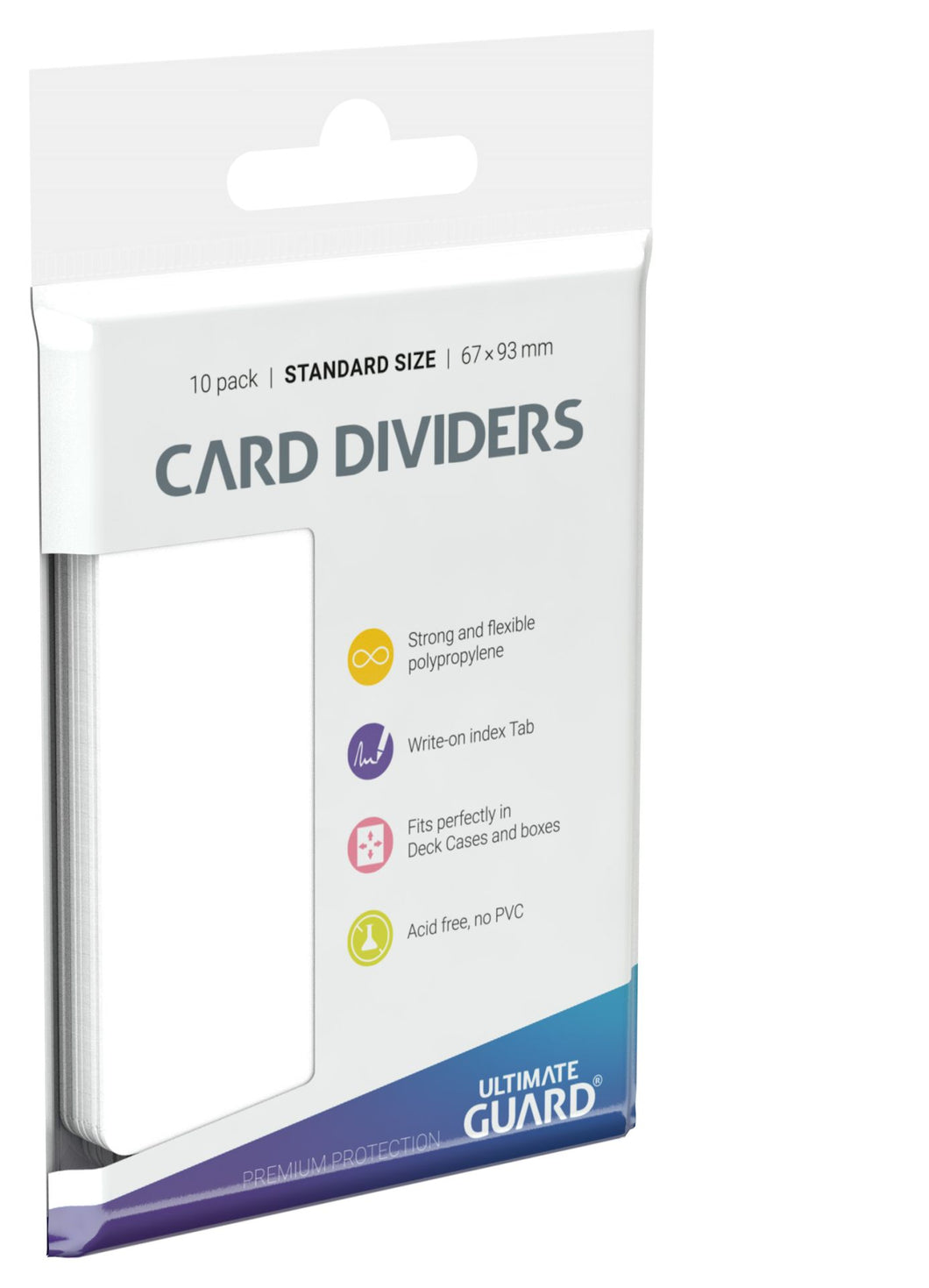 Ultimate Guard Card Dividers (White)