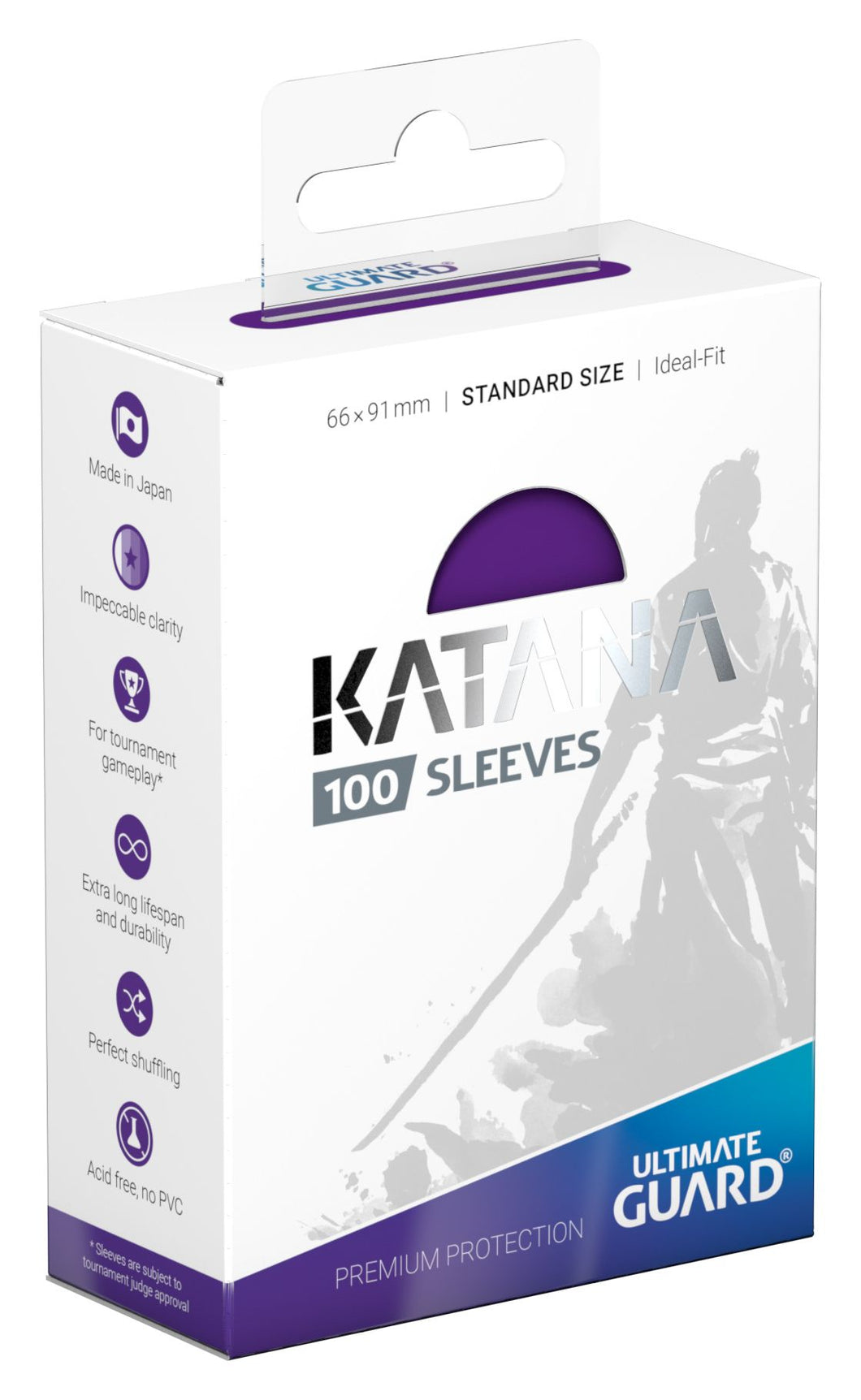 Ultimate Guard Katana Sleeves 100CT (Purple)