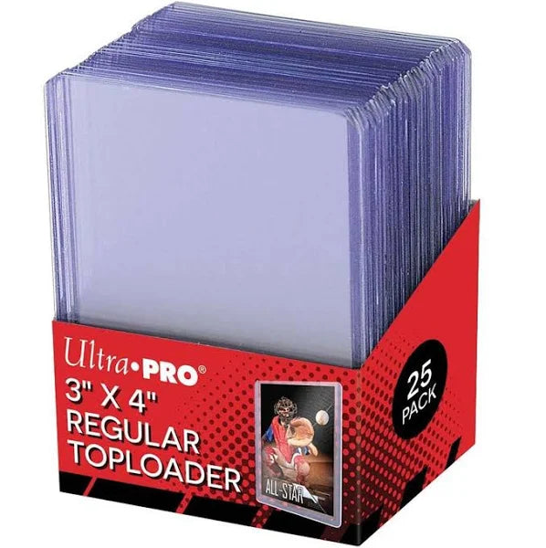 Ultra PRO Regular Toploader Sleeves 25CT
