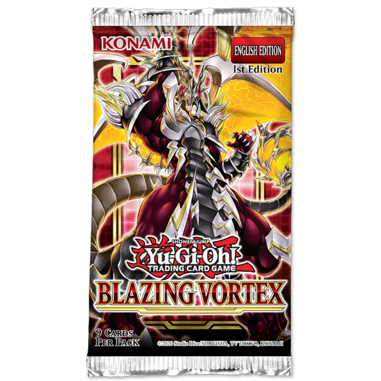 Yu-Gi-Oh: Blazing Vortex Booster Pack