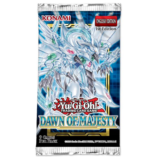 Yu-Gi-Oh: Dawn of Majesty Booster Pack