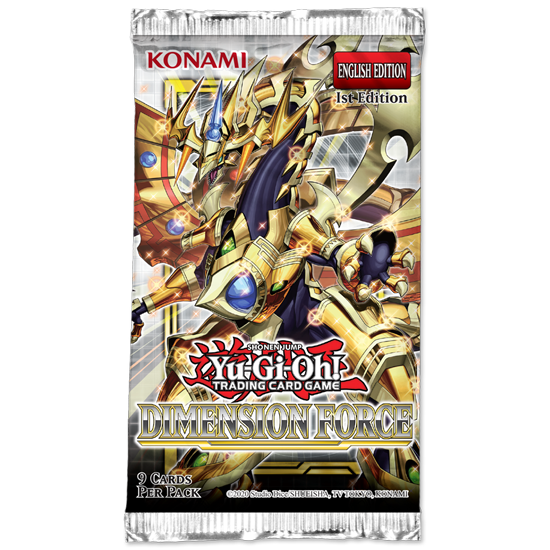 Yu-Gi-Oh: Dimension Force Booster Pack